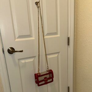 Stylish Red Crossbody Bag